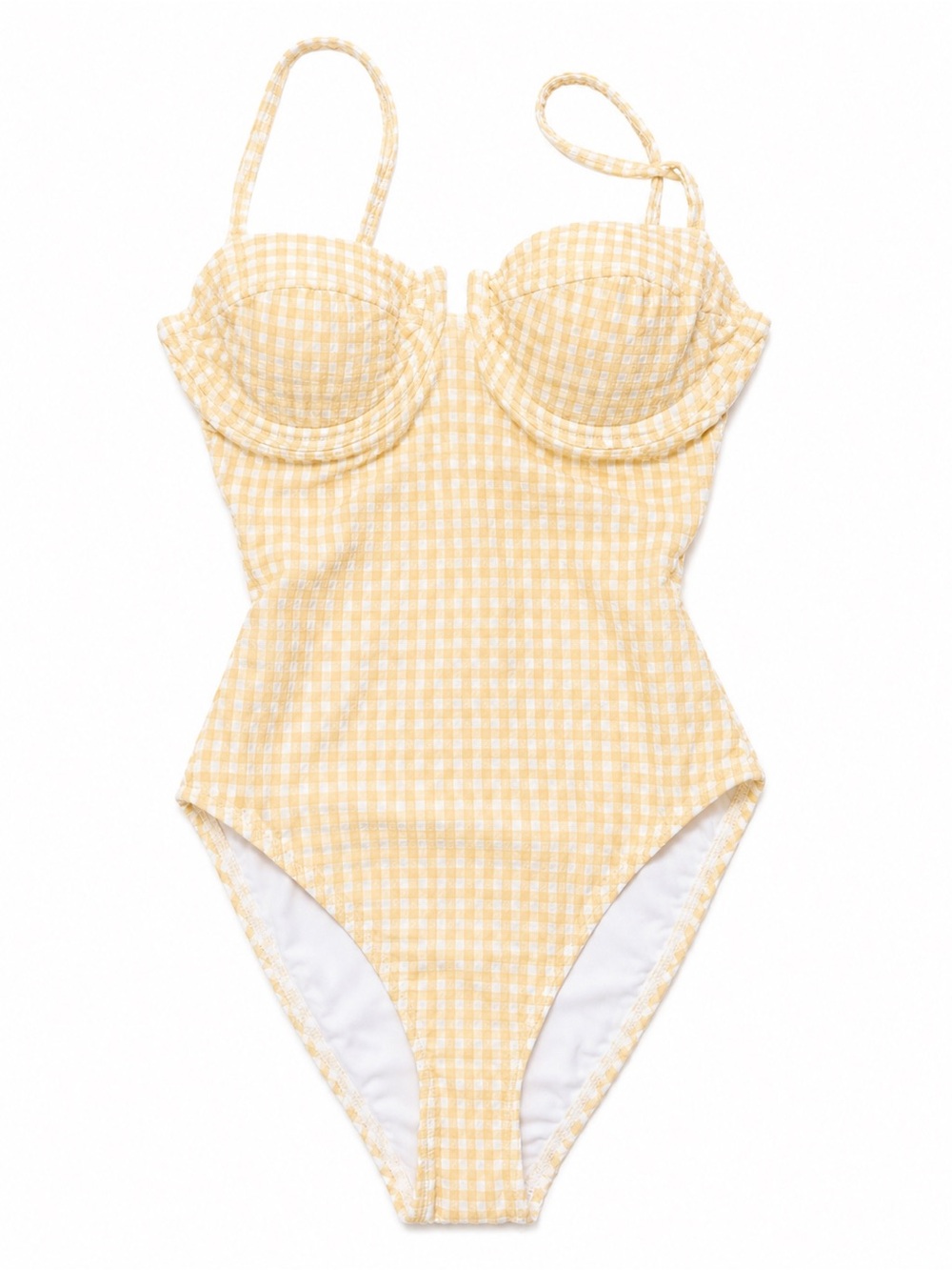 Dippin’ Daisy’s Saltwater Gingham One Piece Swimsuit S NWT - Picture 2 of 8